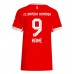 Maillot de foot Bayern Munich Harry Kane #9 Domicile vêtements Femmes 2025-26 Manches Courtes
